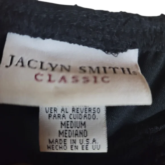 Jaclyn Smith Black Lace Midi Skirt - Picture 3 of 3